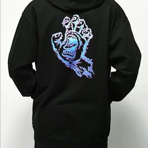 Santa Cruz Throwdown Hand Black Hoodie